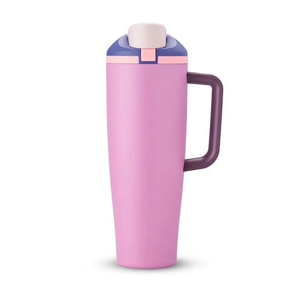 40 oz isoleret koldt håndtag 304 rustfrit stål brugerdefineret tumbler