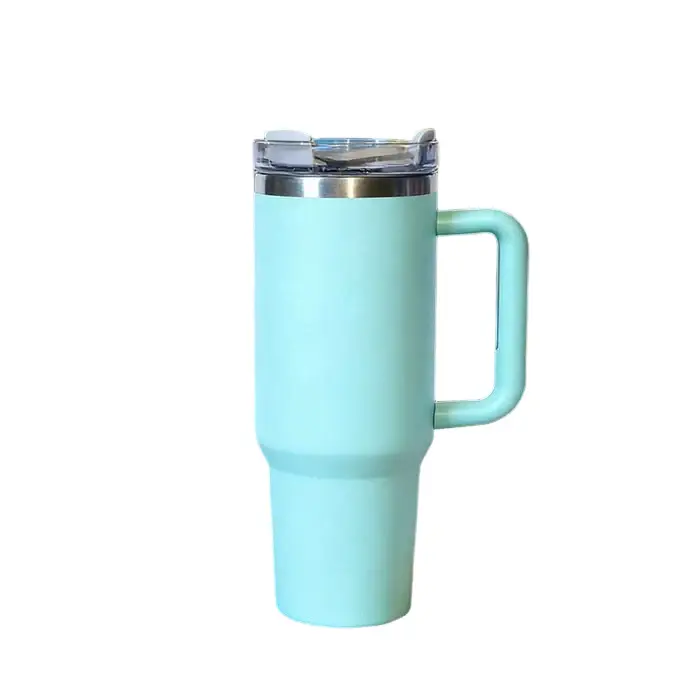 40 oz tumbler med håndtag
