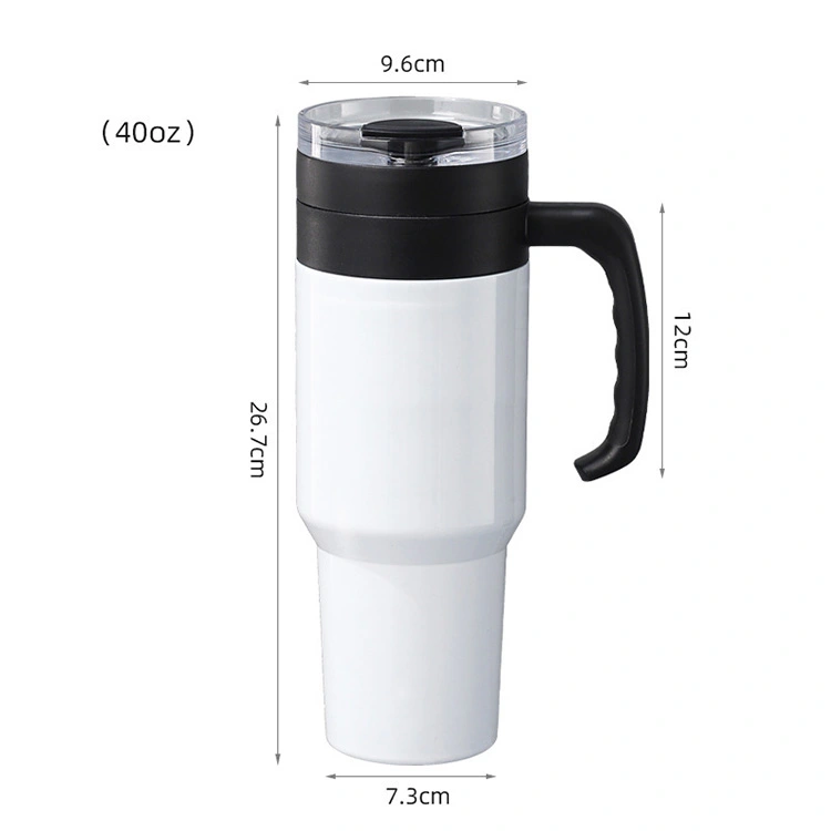 40 oz tumbler med låg