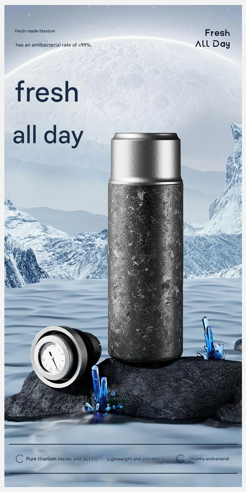 Titanium Isothermal Water Bottle